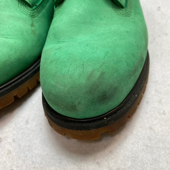 Timberland Boston Celtics Shamrock Boots Mens 12 Green A284U 6 Inch Premium main image 5